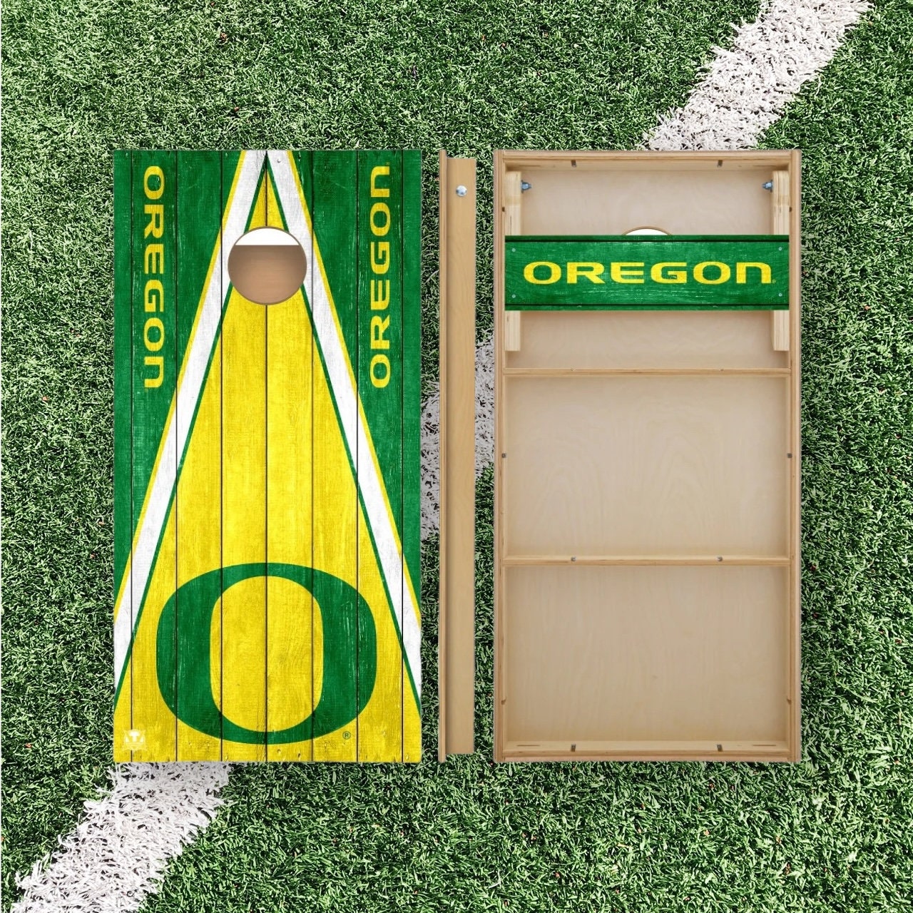 Oregon Ducks Cornhole Boards 2x4 | Officially Licensed