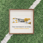 Load image into Gallery viewer, Iowa Hawkeyes Artwork | Iowa Hawkeyes Wall Art (Officially Licensed)Square
