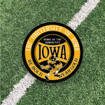 Load image into Gallery viewer, Iowa Hawkeyes Artwork | Iowa Hawkeyes Wall Art (Officially Licensed) Circle
