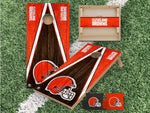 Load image into Gallery viewer, Cleveland Browns Cornhole Boards 2x4 | Officially Licensed
