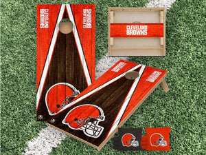 Cleveland Browns Cornhole Boards 2x4 | Officially Licensed