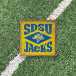 Load image into Gallery viewer, South Dakota State Jackrabbits Artwork | South Dakota State Jackrabbits Wall Art (Officially Licensed)Square
