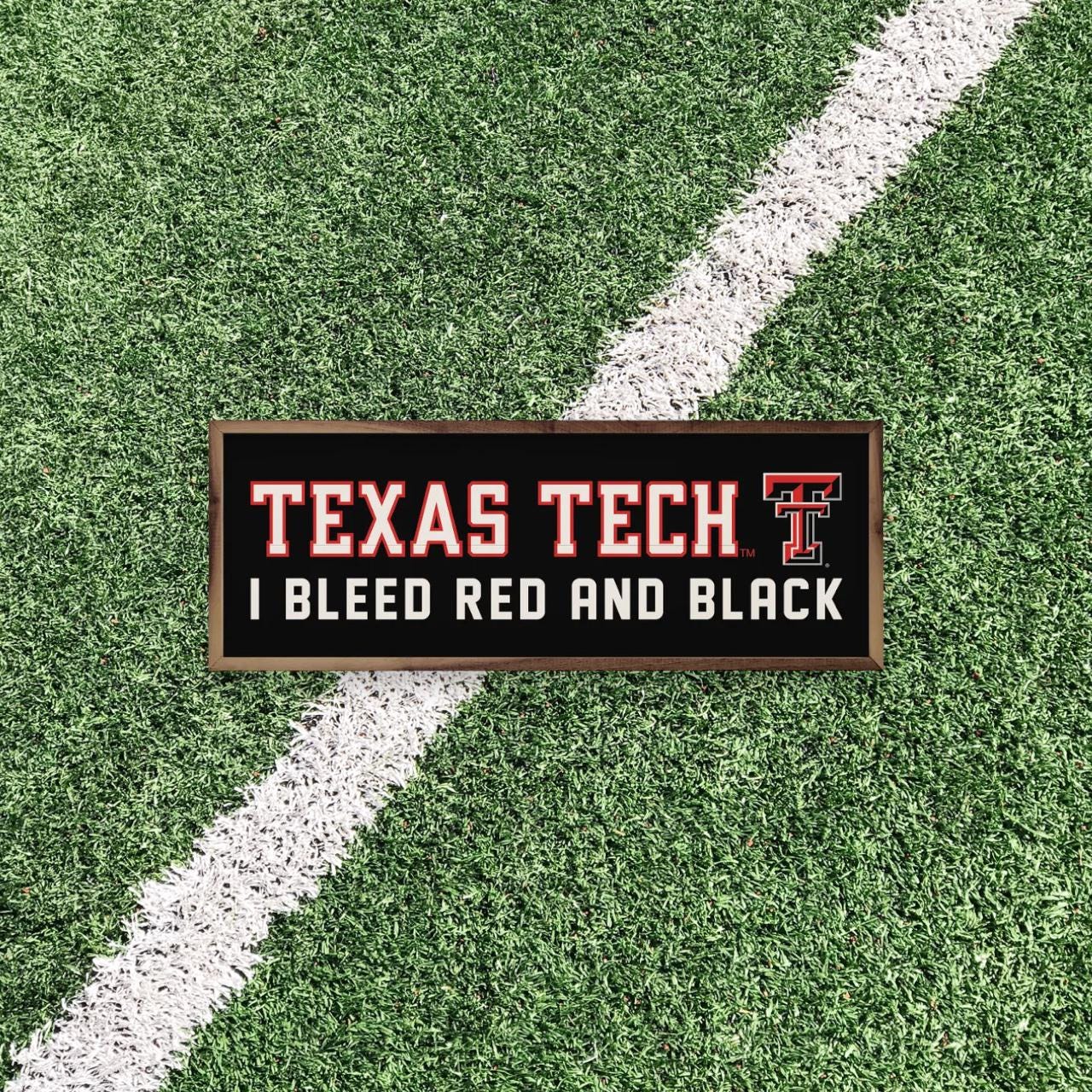 Texas Tech Red Raiders Artwork | Texas Tech Red Raiders Wall Art (Officially Licensed) Rectangle Rectangle