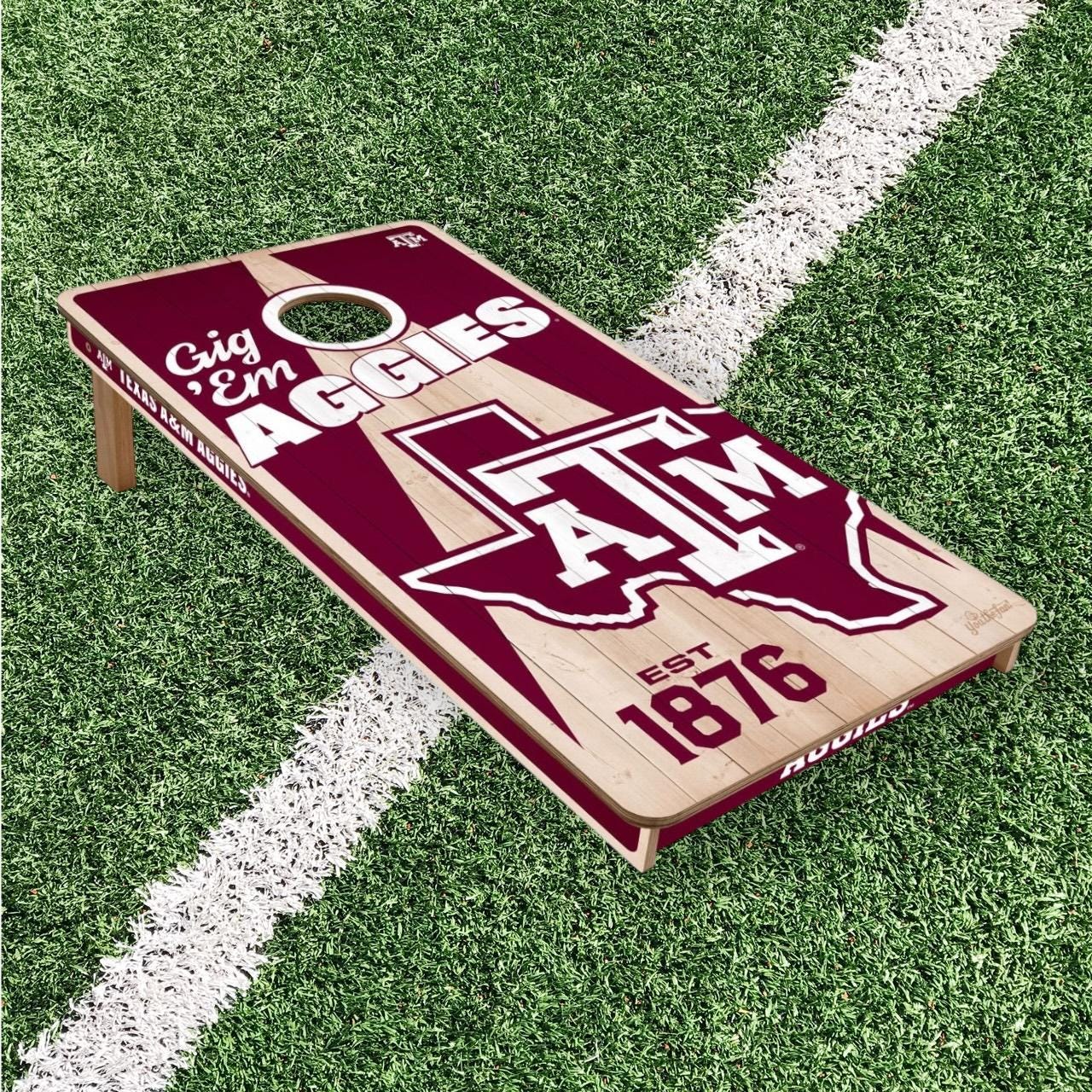 Texas A&M Aggies Cornhole Boards 2x4 (Officially Licensed)