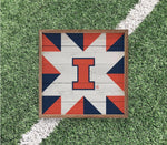 Load image into Gallery viewer, Illinois Illini Artwork | Illinois Illini Wall Art (Officially Licensed)Square
