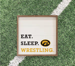 Load image into Gallery viewer, Iowa Hawkeyes Artwork | Iowa Hawkeyes Wall Art (Officially Licensed)Square
