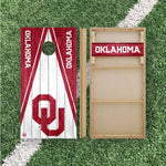 Load image into Gallery viewer, Oklahoma Sooners Cornhole Boards 2x4 | Officially Licensed
