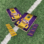 Load image into Gallery viewer, LSU Tigers Cornhole Boards 2x3 | Officially Licensed
