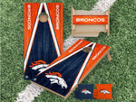 Load image into Gallery viewer, Denver Broncos Cornhole Boards 2x4 | Officially Licensed
