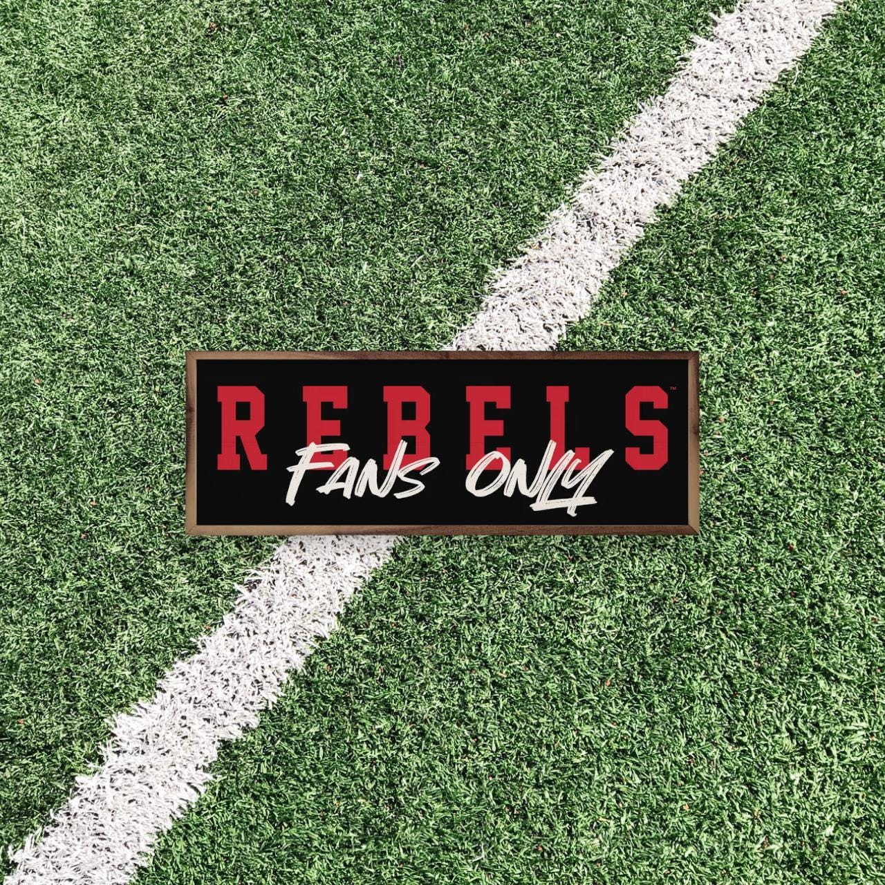 UNLV Rebels Artwork | UNLV Rebels Wall Art (Officially Licensed) Rectangle Rectangle