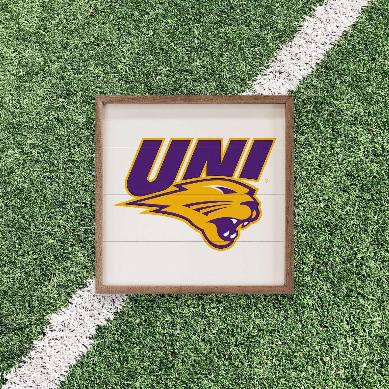 Northern Iowa Panthers Artwork | Northern Iowa Panthers Wall Art (Officially Licensed)Square