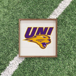 Load image into Gallery viewer, Northern Iowa Panthers Artwork | Northern Iowa Panthers Wall Art (Officially Licensed)Square
