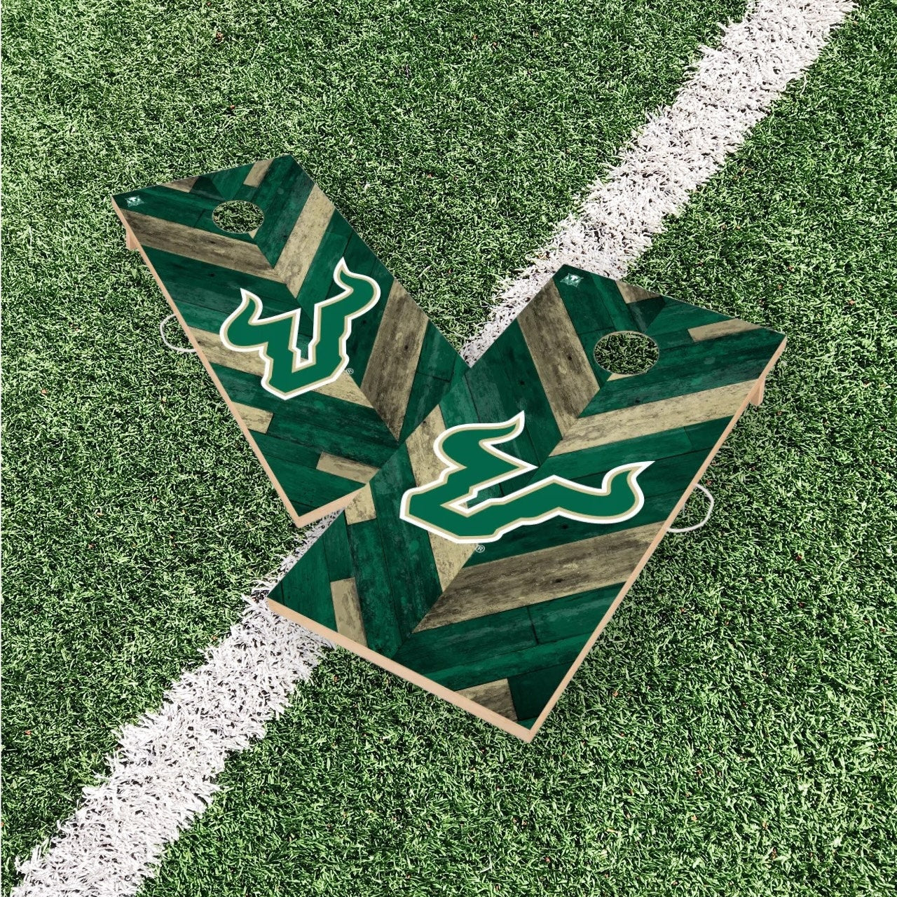 South Florida Bulls Cornhole Boards 2x4 Officially Licensed