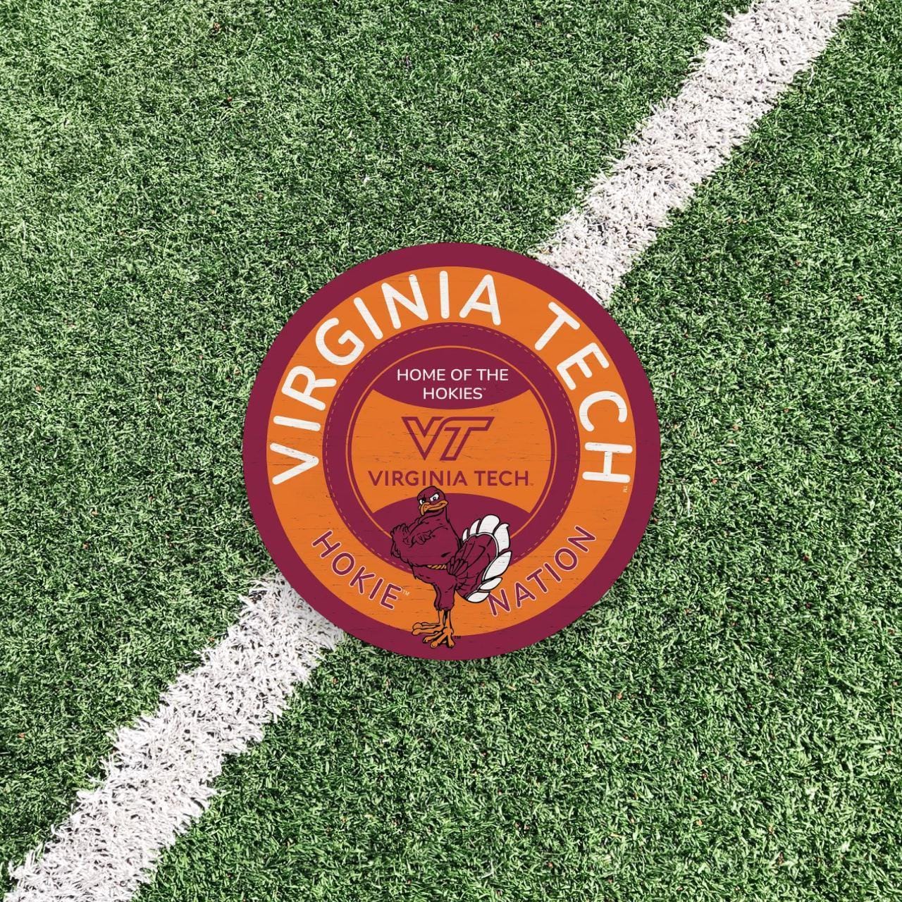 Virginia Tech Hokies Artwork | Virginia Tech Hokies Wall Art (Officially Licensed) Circle