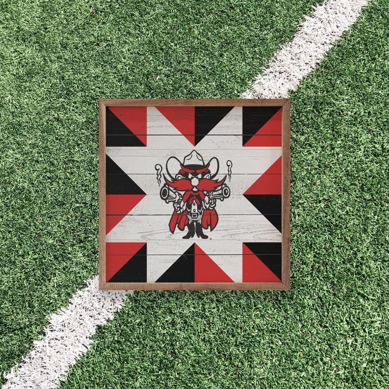 Texas Tech Red Raiders Artwork | Texas Tech Red Raiders  Wall Art (Officially Licensed) Square