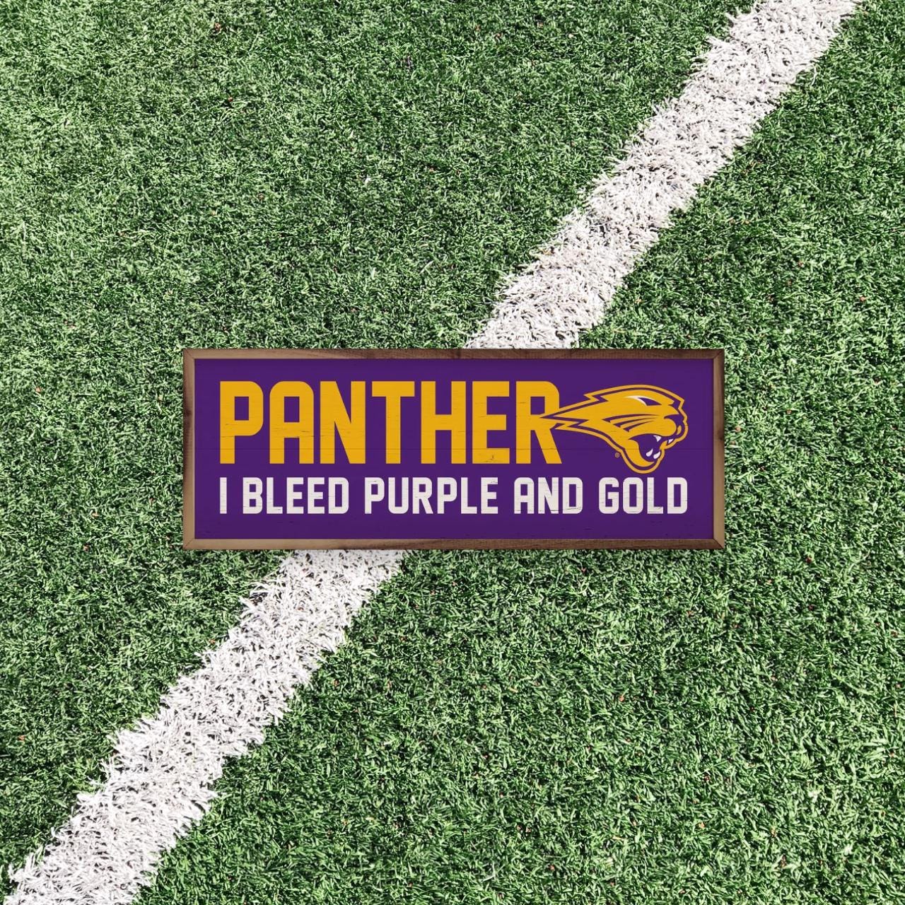 Northern Iowa Panthers Artwork | Northern Iowa Panthers Wall Art (Officially Licensed) Rectangle Rectangle