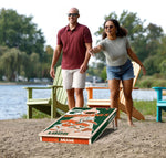 Load image into Gallery viewer, Miami Hurricanes Cornhole Boards 2x4 (Officially Licensed)
