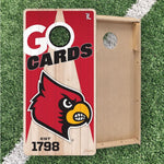 Load image into Gallery viewer, Louisville Cardinals Cornhole Boards 2x4 (Officially Licensed)
