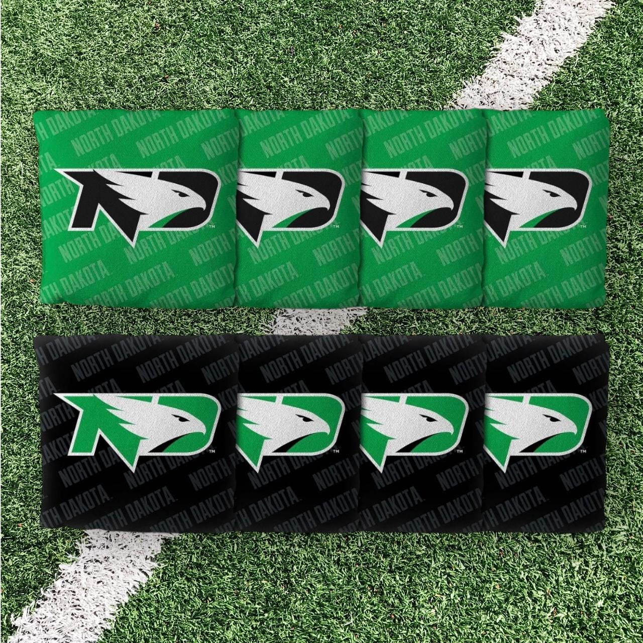 North Dakota Fighting Hawks Cornhole Boards 2x4 (Officially Licensed)