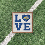 Load image into Gallery viewer, South Dakota State Jackrabbits Artwork | South Dakota State Jackrabbits Wall Art (Officially Licensed)Square
