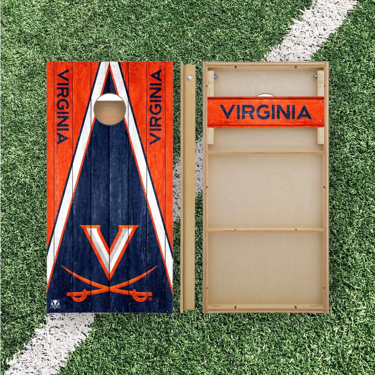 Virginia Cavaliers  Cornhole Boards 2x4 | Officially Licensed