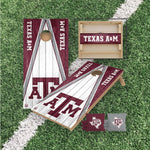 Load image into Gallery viewer, Texas A&amp;M Aggies Cornhole Boards 2x4 | Officially Licensed
