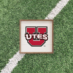 Load image into Gallery viewer, Utah Utes Artwork | Utah Utes Wall Art (Officially Licensed)Square
