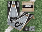 Load image into Gallery viewer, Las Vegas Raiders Cornhole Boards 2x4 | Officially Licensed
