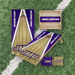 Load image into Gallery viewer, James Madison Dukes Cornhole Boards 2x4 | Officially Licensed
