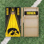 Load image into Gallery viewer, Iowa Hawkeys Cornhole Boards 2x4 | Officially Licensed
