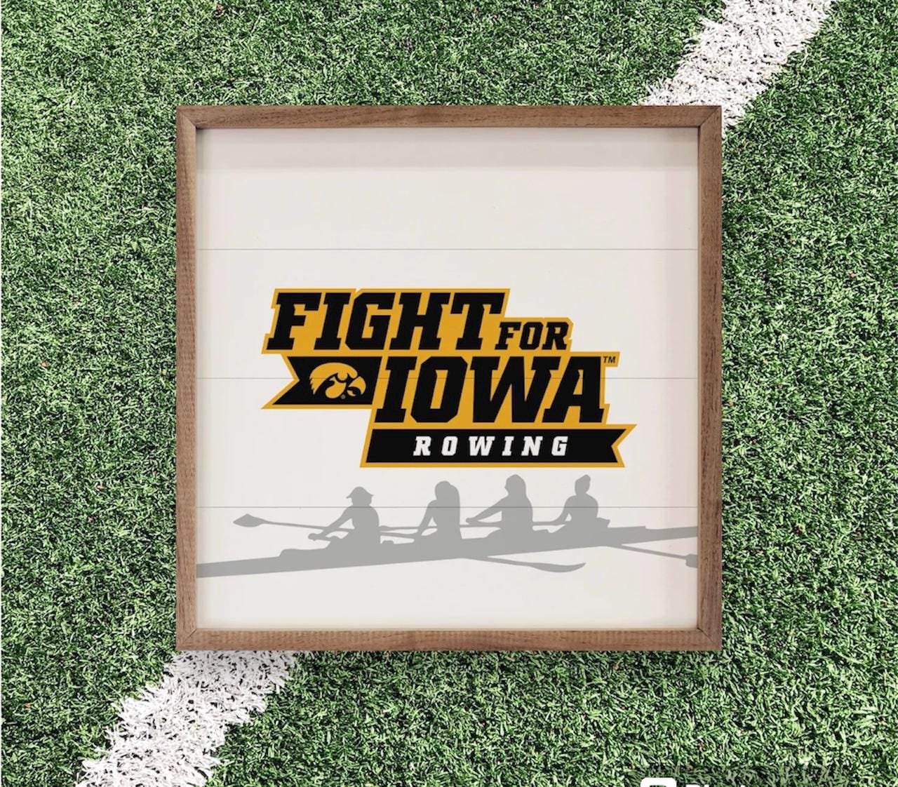 Iowa Hawkeyes Artwork | Iowa Hawkeyes Wall Art (Officially Licensed)Square