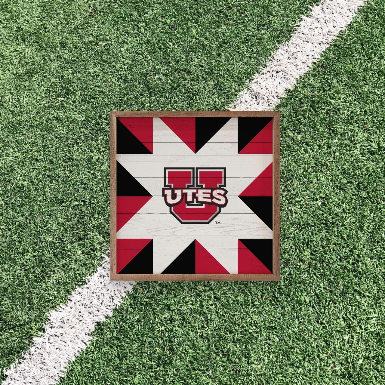 Utah Utes Artwork | Utah Utes Wall Art (Officially Licensed)Square