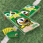 Load image into Gallery viewer, Oregon Ducks Cornhole Boards 2x4 (Officially Licensed)
