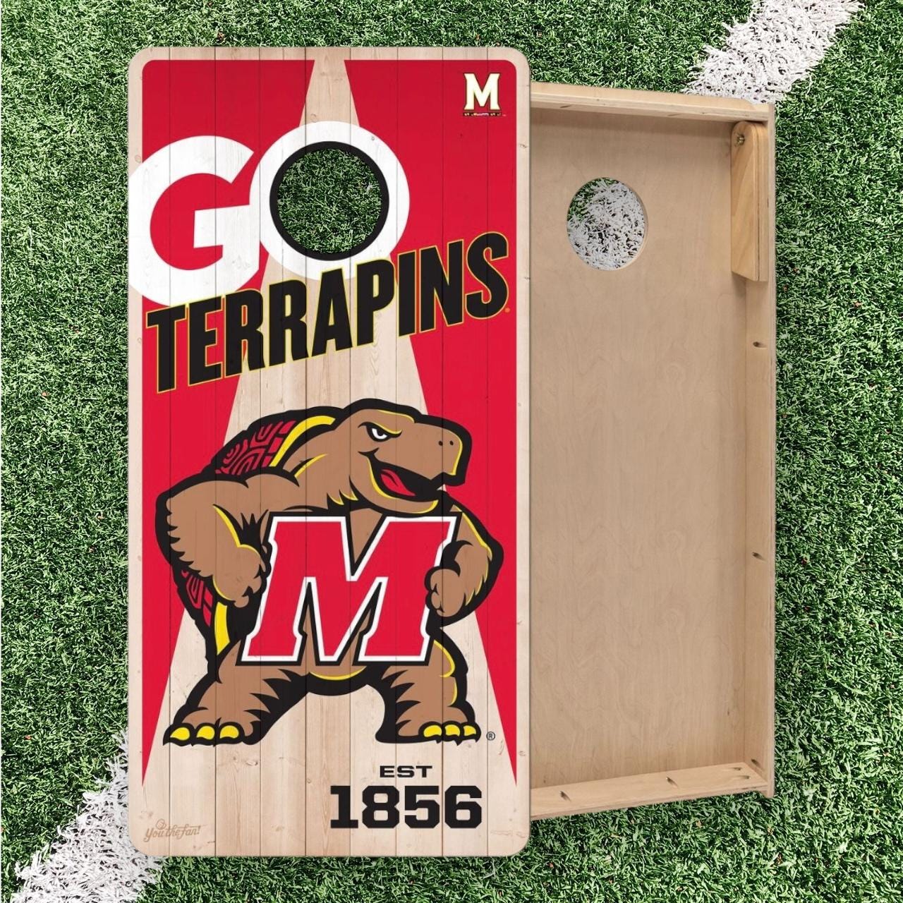 Maryland Terrapins Cornhole Boards 2x4 (Officially Licensed)