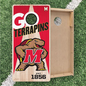 Maryland Terrapins Cornhole Boards 2x4 (Officially Licensed)