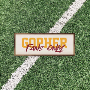 Minnesota Gophers Artwork | Minnesota Gophers Wall Art (Officially Licensed) Rectangle Rectangle