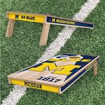 Load image into Gallery viewer, Michigan Wolverines Cornhole Boards 2x4 (Officially Licensed)
