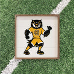 Load image into Gallery viewer, Kennesaw State Owls Artwork | Kennesaw State Owls Wall Art (Officially Licensed)Square
