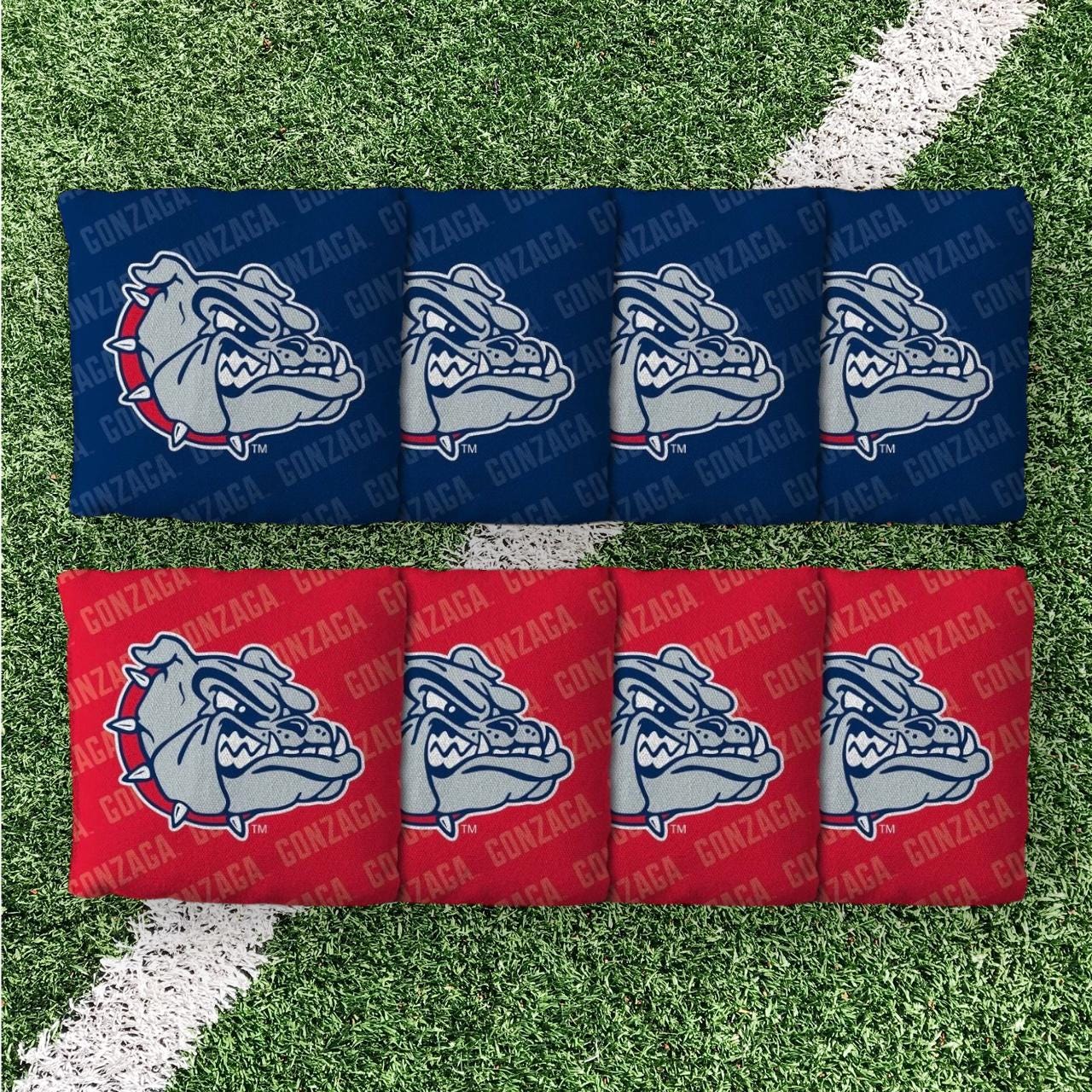 Gonzaga Bulldogs Cornhole Boards 2x4 (Officially Licensed)