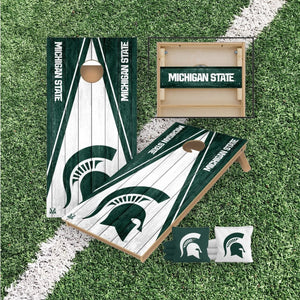 Michigan State Spartans Cornhole Boards 2x4 | Officially Licensed