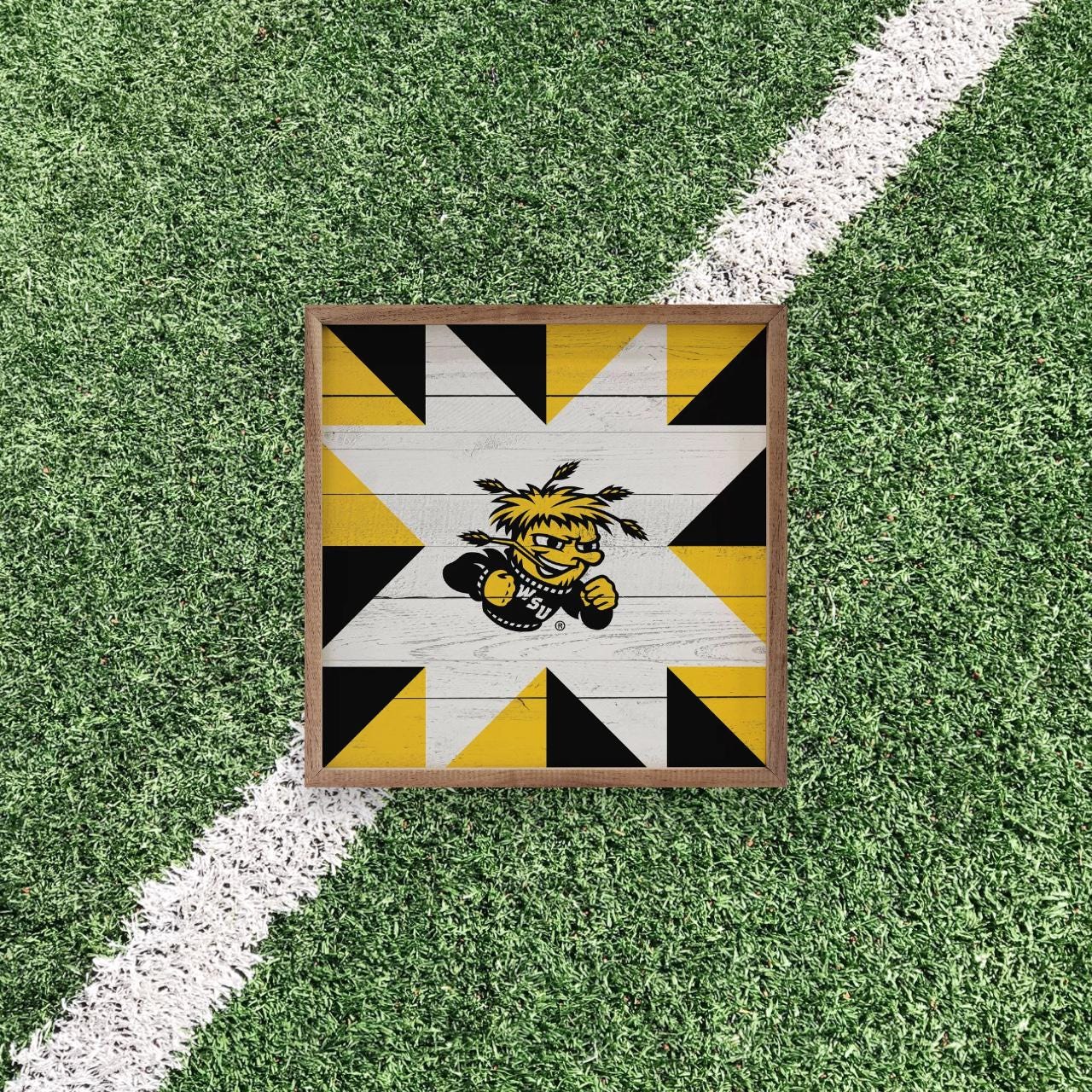 Wichita State Shockers Artwork | Wichita State Shockers Wall Art (Officially Licensed)Square