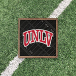 Load image into Gallery viewer, UNLV Rebels Artwork | UNLV Rebels Wall Art (Officially Licensed)Square
