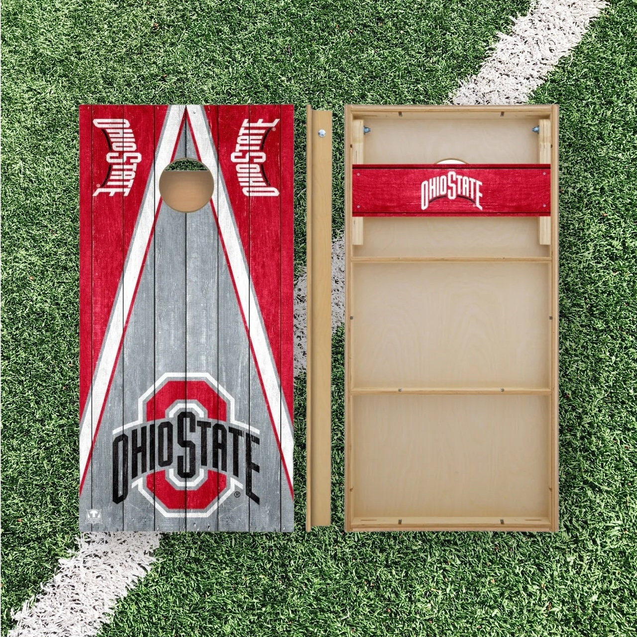 Ohio State Buckeyes Cornhole Boards 2x4 | Officially Licensed