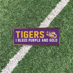 Load image into Gallery viewer, LSU Tigers Artwork | LSU Tigers Wall Art (Officially Licensed) Rectangle
