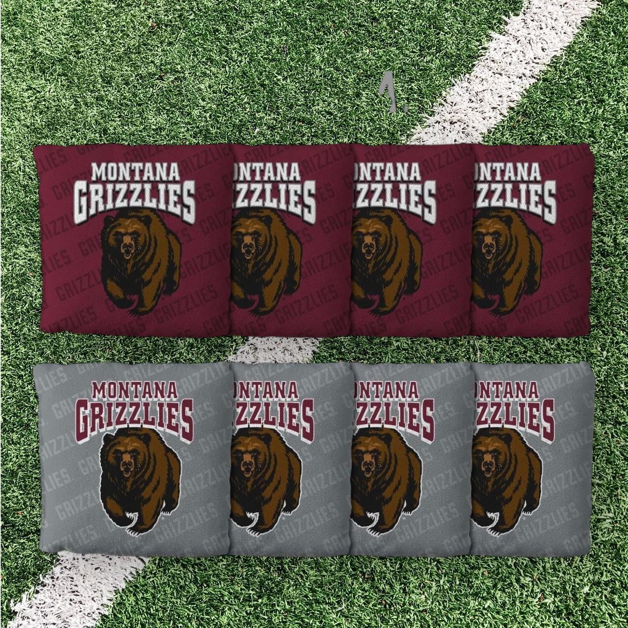 Montana Grizzlies Cornhole Boards 2x4 (Officially Licensed)