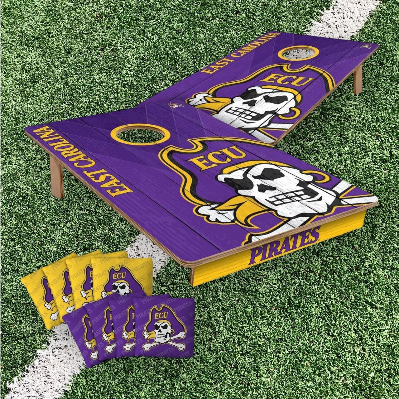 ECU Pirates Cornhole Boards 2x3 (Officially Licensed)