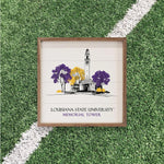 Load image into Gallery viewer, LSU Tigers Artwork | LSU Tigers Wall Art (Officially Licensed)Square
