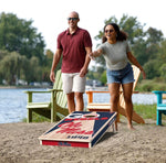 Load image into Gallery viewer, Ole Miss Rebels Cornhole Boards 2x4 (Officially Licensed)

