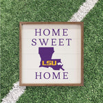 Load image into Gallery viewer, LSU Tigers Artwork | LSU Tigers Wall Art (Officially Licensed)Square
