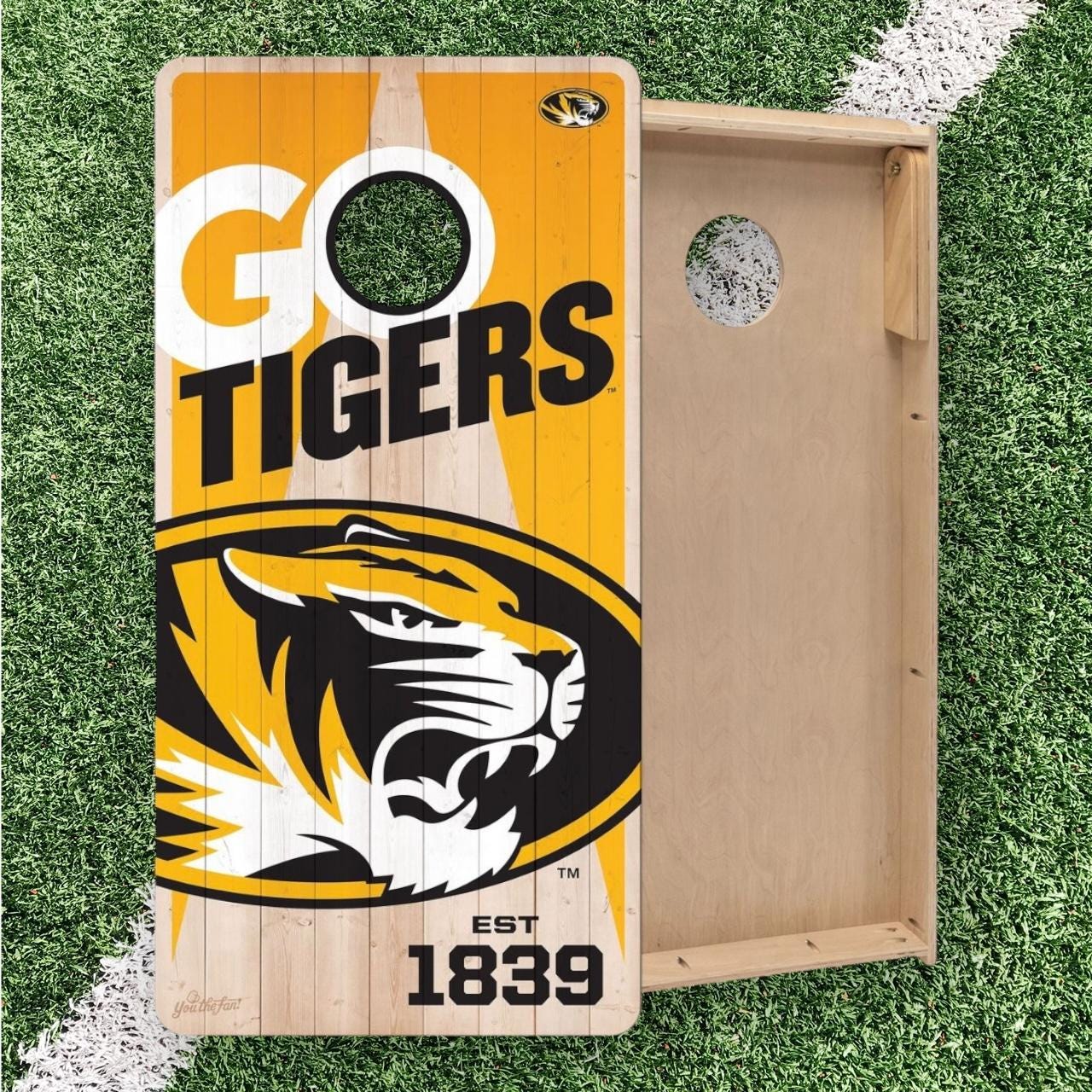 Missouri Tigers Cornhole Boards 2x4 (Officially Licensed)